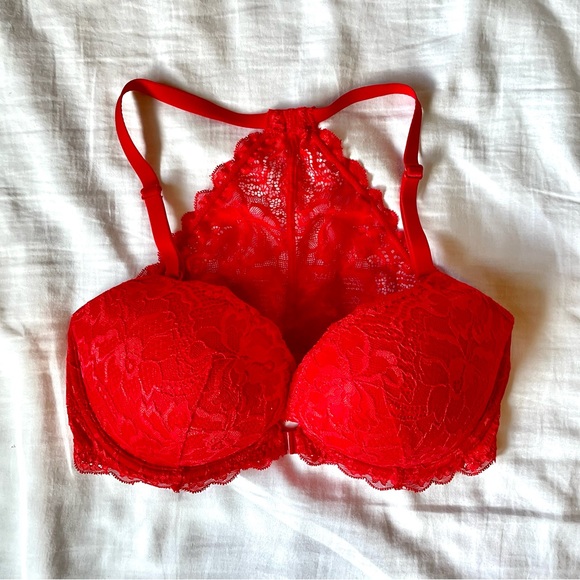 PINK Front Clasp Push-up Bra - Picture 3 of 7